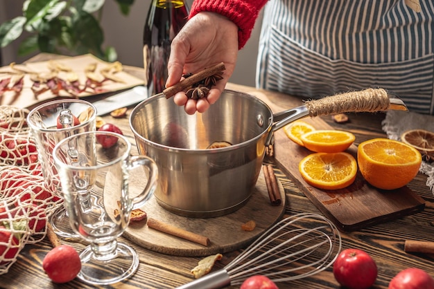 Gotowanie w domowej kuchni